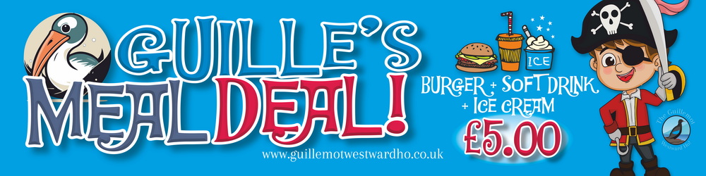 Introducing Guille's Meal Deal at The Guillemot Beer Garden!
